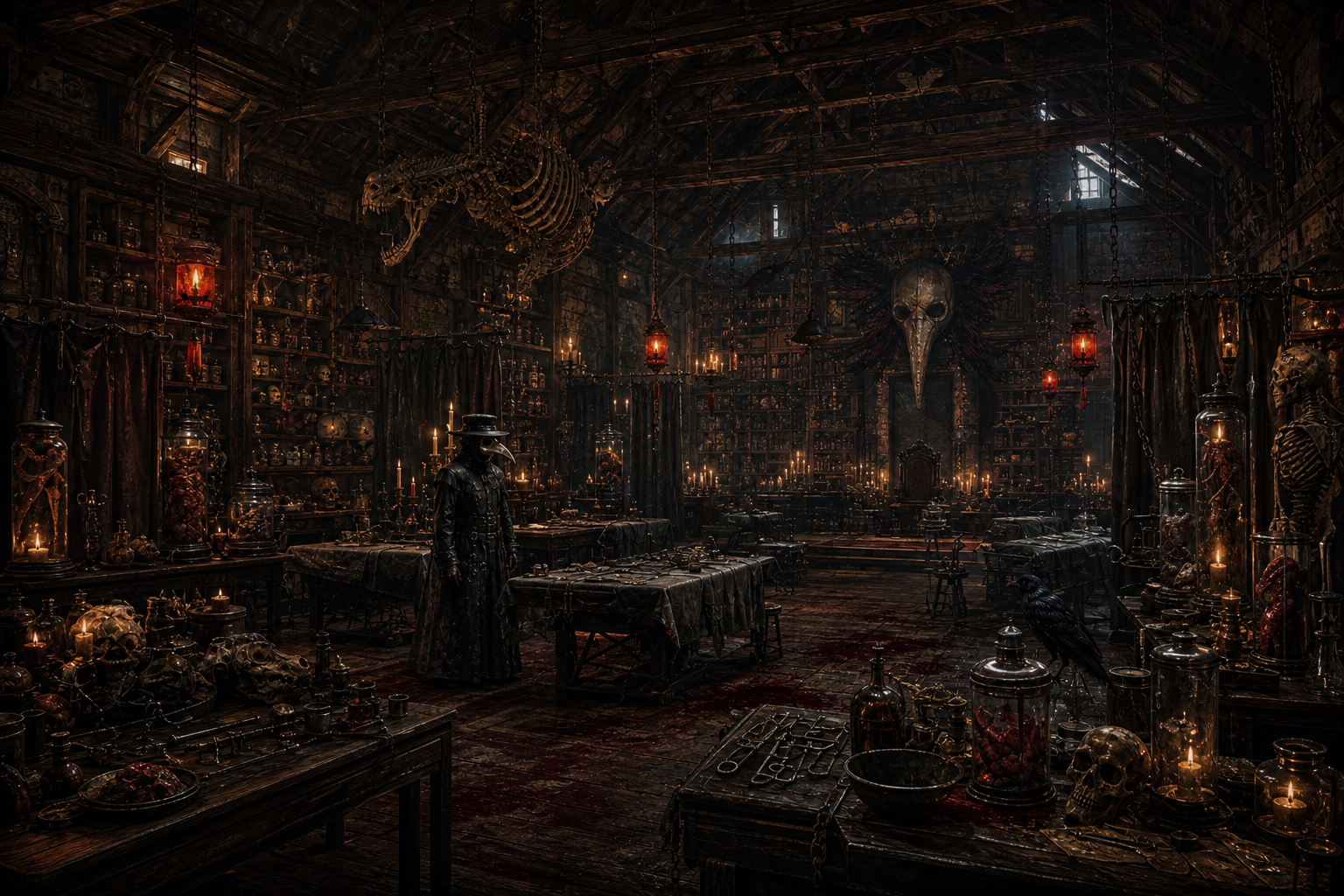 Inside the Healer's Hut