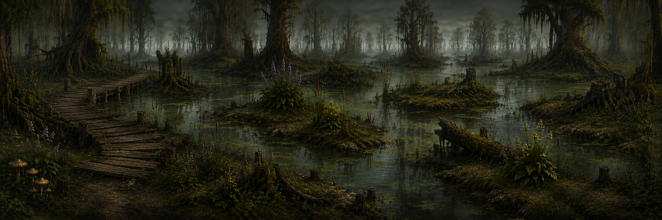 Swamp scene